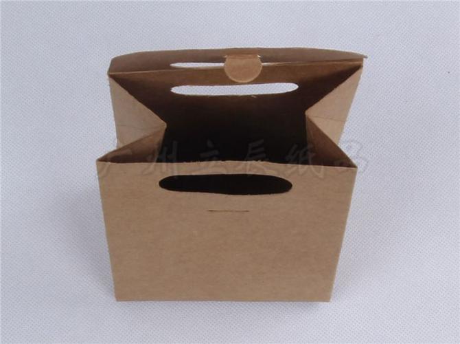 包装 纸类包装容器 纸袋 便携式西点销售包装袋 折叠式牛皮纸质 可加